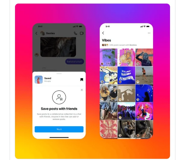instagragram nova funktsia kolektsia