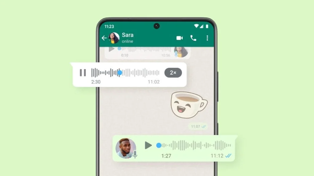 whatsapp glasovo saobshtenie