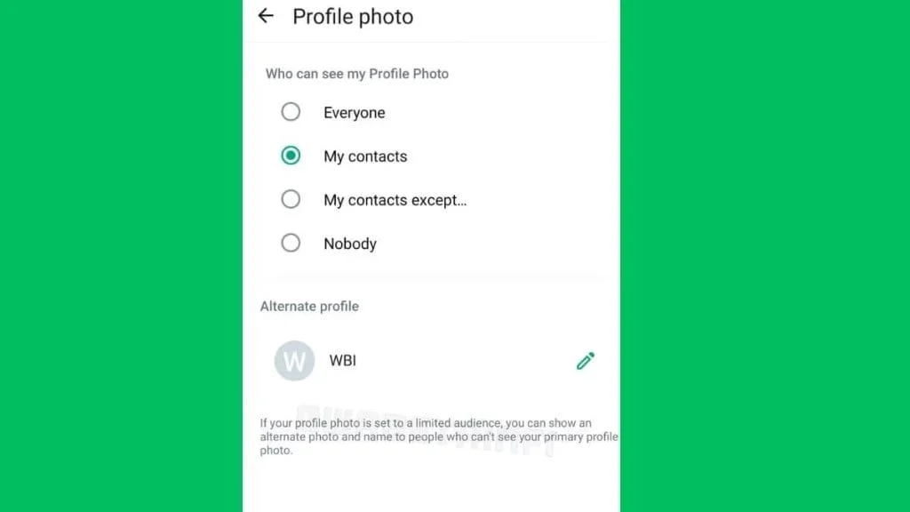 whatsapp my contacts