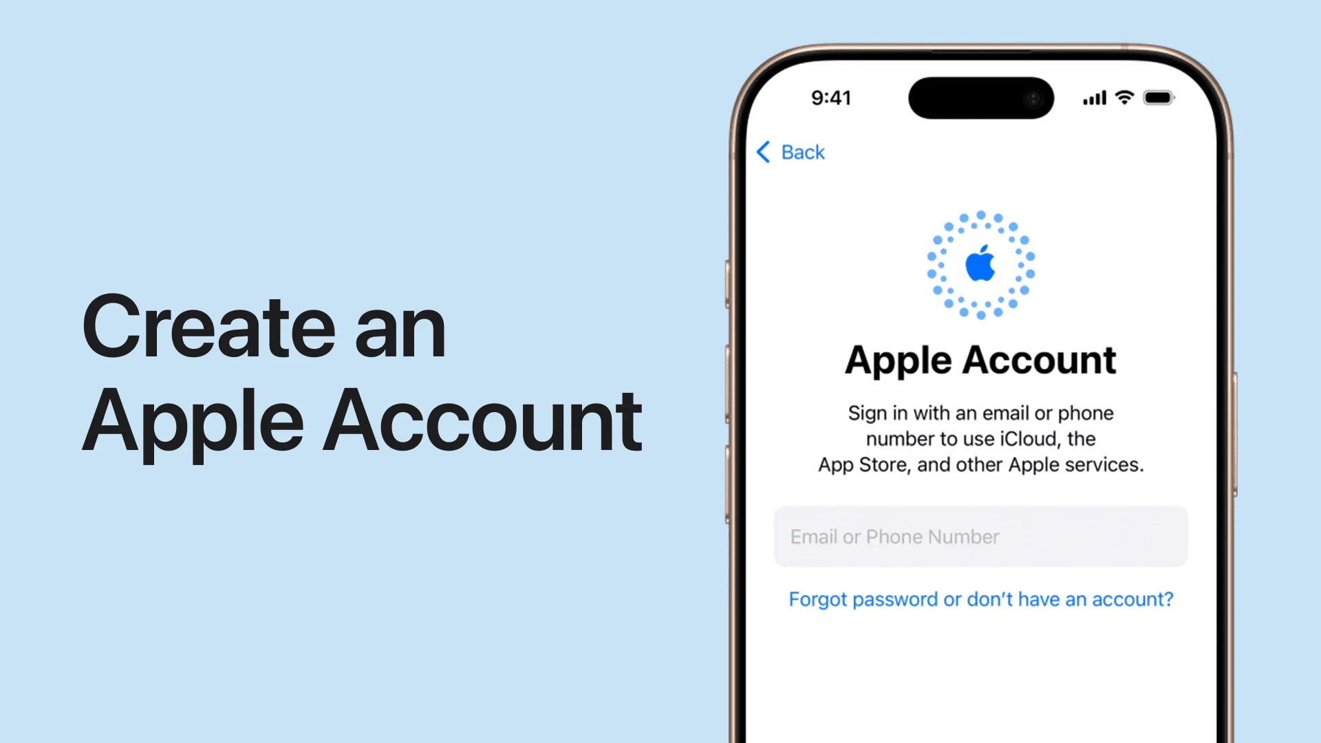 CreateAnAppleAccount
